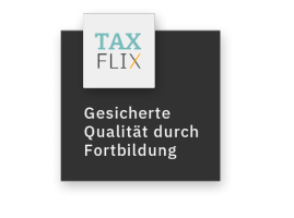 Auszeichnung TAX FLIX